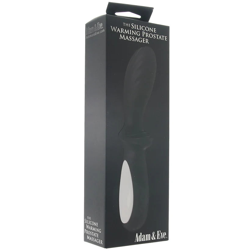 Masseur de prostate chauffant en silicone par Adam & Eve