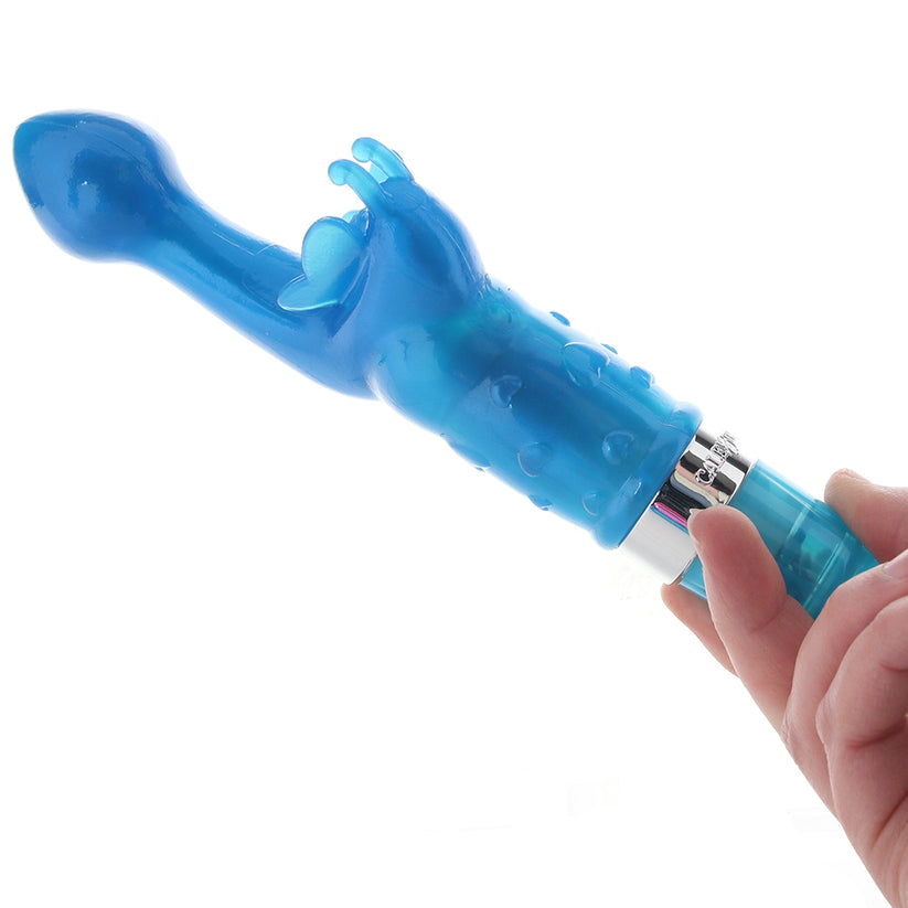 atures a tapered, angled bulb tipping the head for foolproof G-spot pleasure, and a cupped, soft, butterfly shaped clitoral stimulator with tickling antennae and soft, fluttery wings. 9 functions of vibration, giving you lots of control over just how much intensity and sensation you want at the moment.