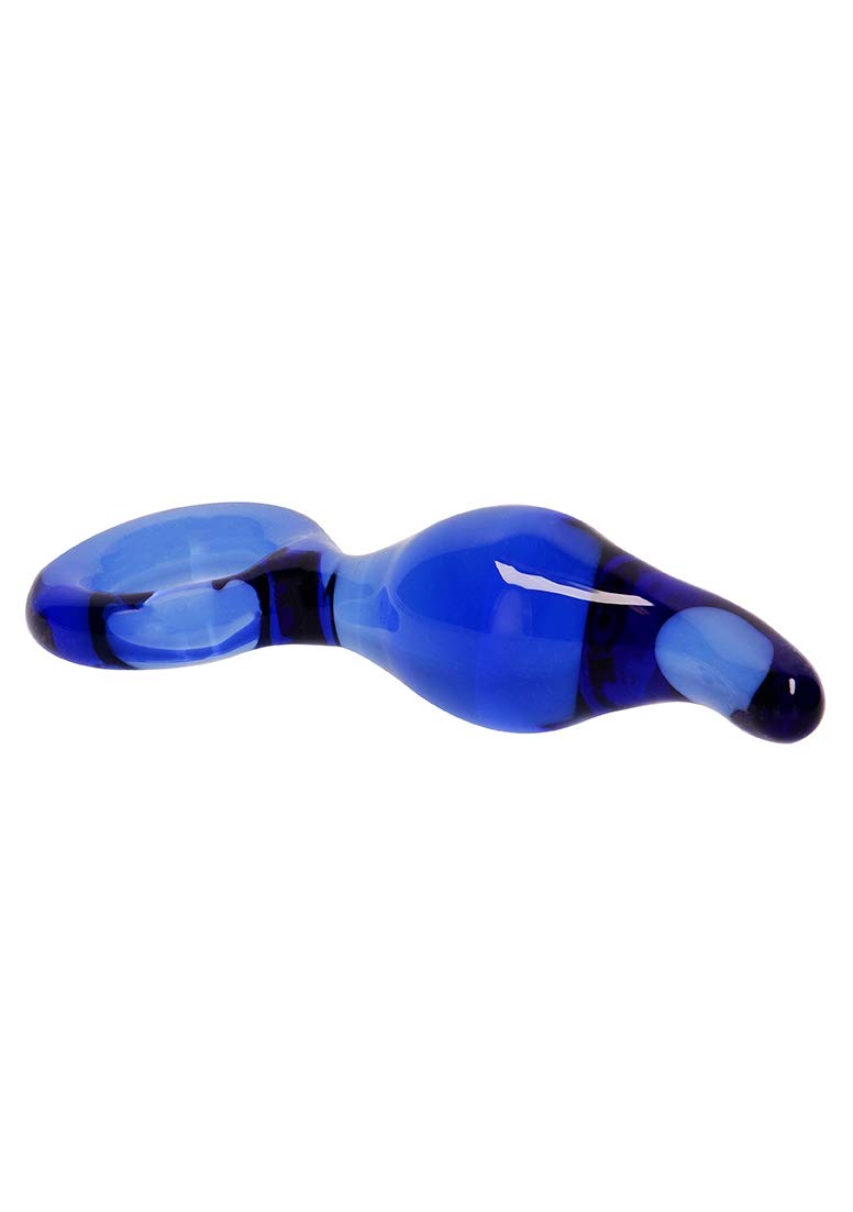 Chrystalino's Gripper Glass Wand offers up its super smooth texture and purposeful curviness to seekers of totally toe-curling results.