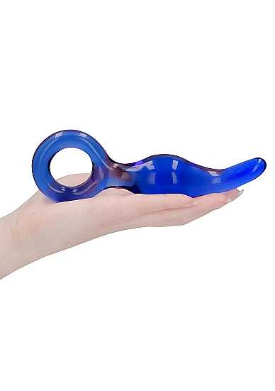 Chrystalino's Gripper Glass Wand offers up its super smooth texture and purposeful curviness to seekers of totally toe-curling results.