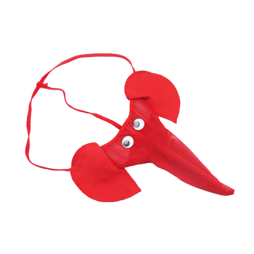 Funny underwear for him in red