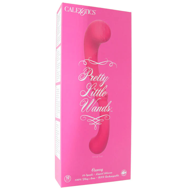 Pink pleasure kit with fishnet dress, remote control panties, wand massager, handcuffs, satin blindfold and romantic accessories