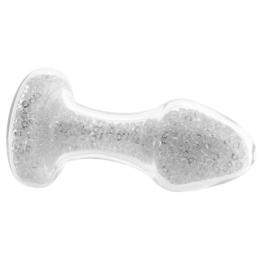 Stardust Glam Brilliant Crystal Plug en blanc