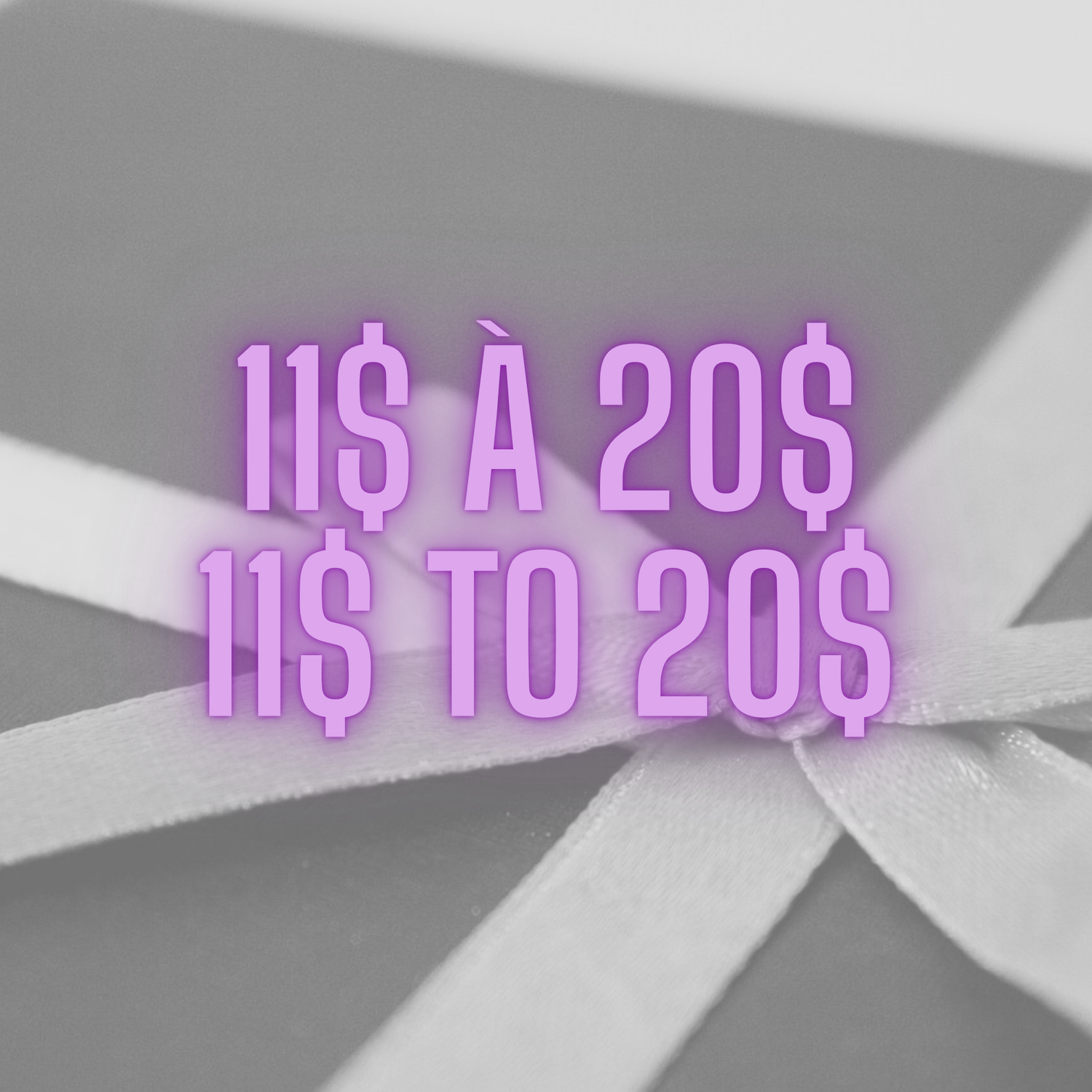 From 11$ to 20$