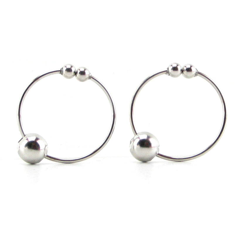 A classically sexy pair of Nipple Bull Rings