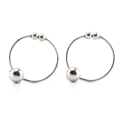A classically sexy pair of Nipple Bull Rings