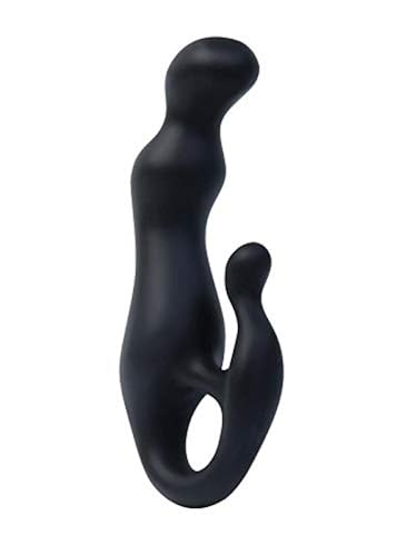 Adam & Eve silicone prostate massager with ring handle
