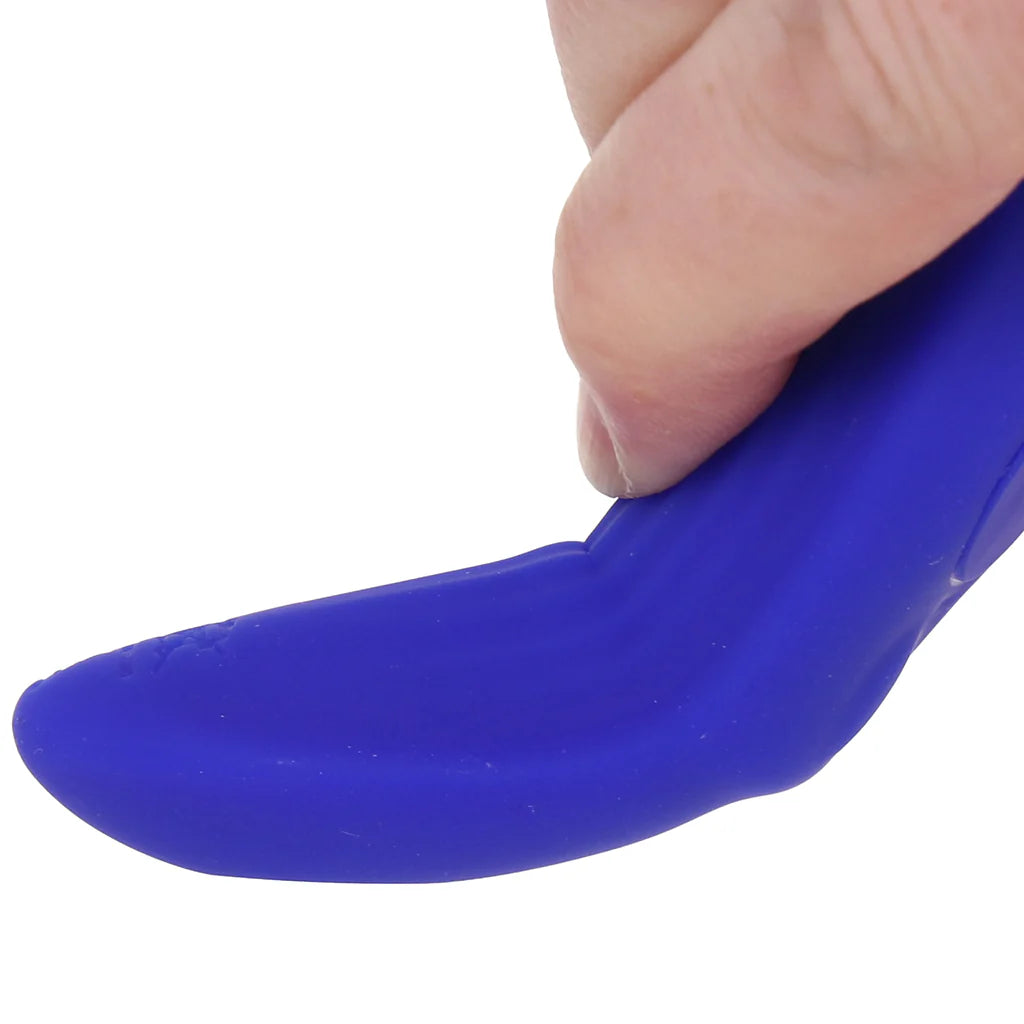 Blue ROMP Party wearable panty vibrator with remote control and magnetic clip
