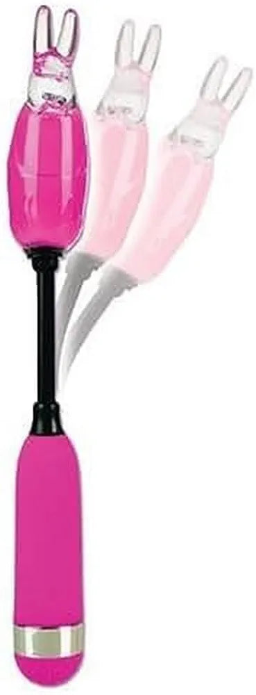 CalExotics Shane’s World Campus Buzz flexible vibrator with bunny sleeve