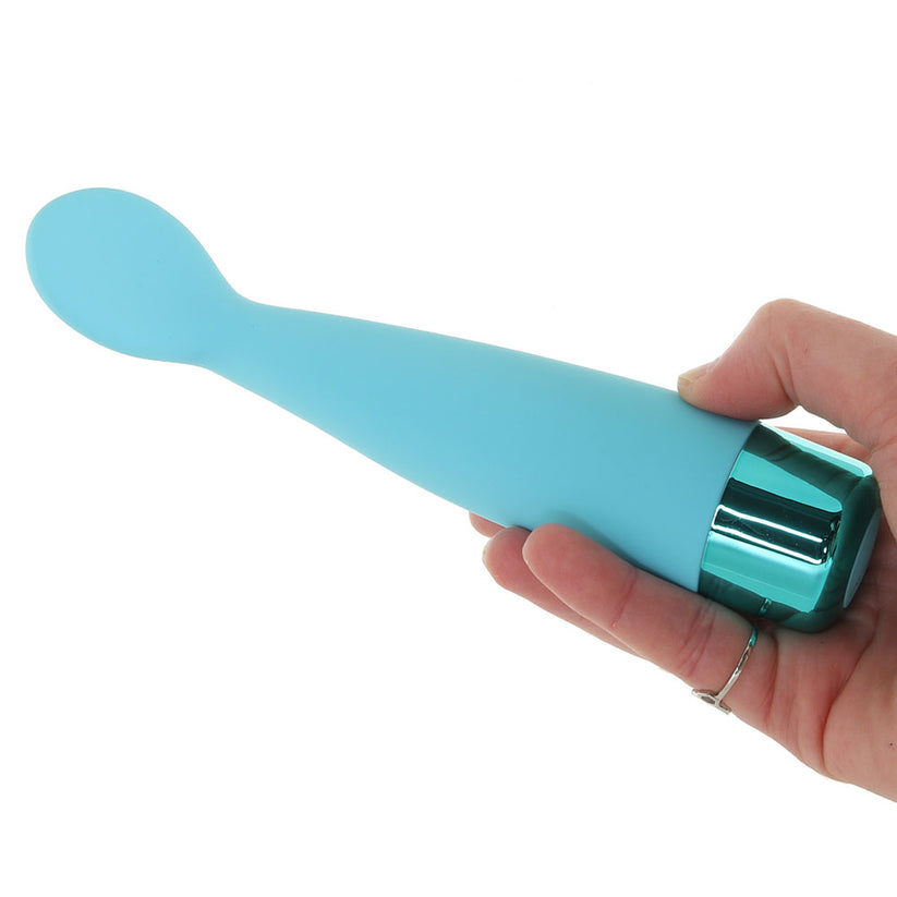 One of the silkiest, smoothest, most indulgent vibes you (or a particularly playful partner) could ask for, this blissful vibe in 100% silicone is powerful, pleasurably practical, and definitely won't get you kicked out of any gardens!