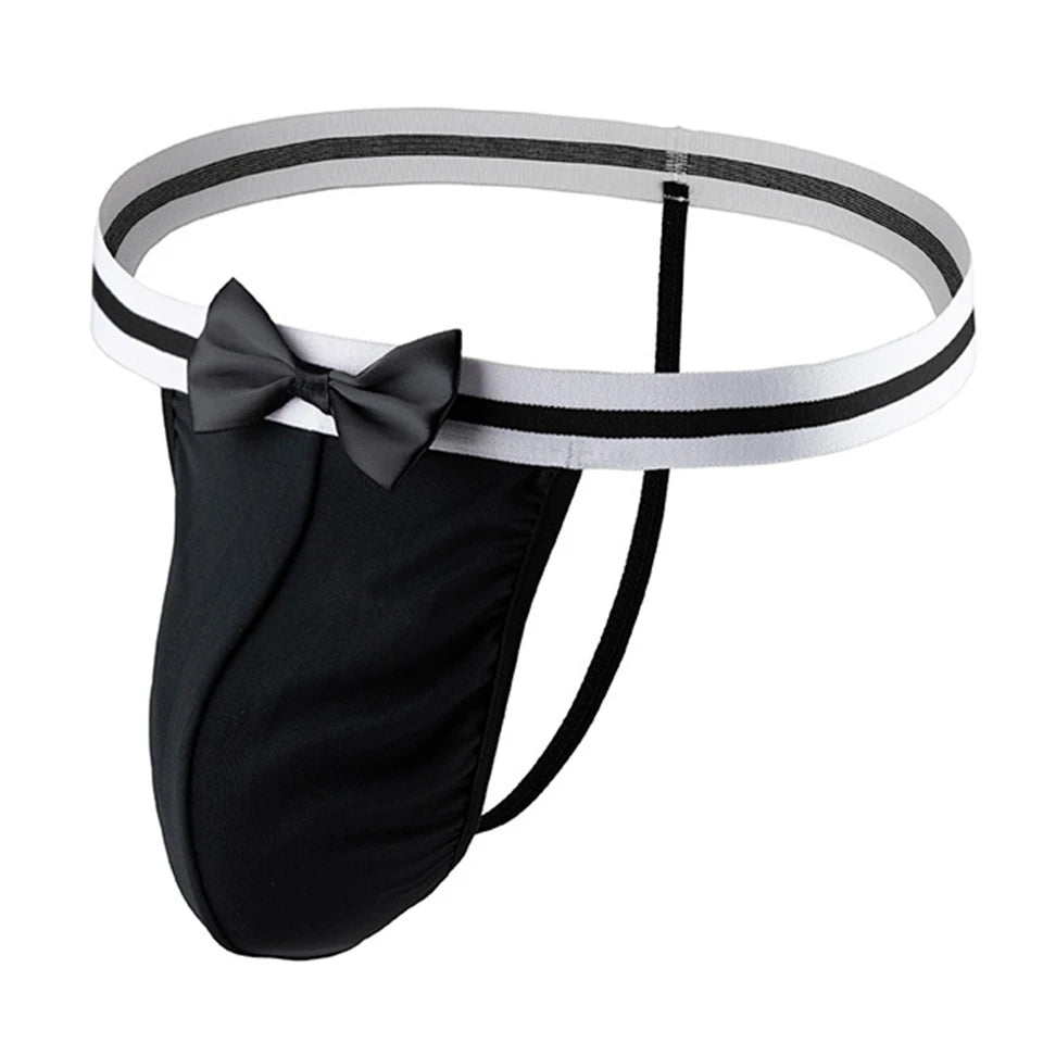 Men’s thong underwear playful design