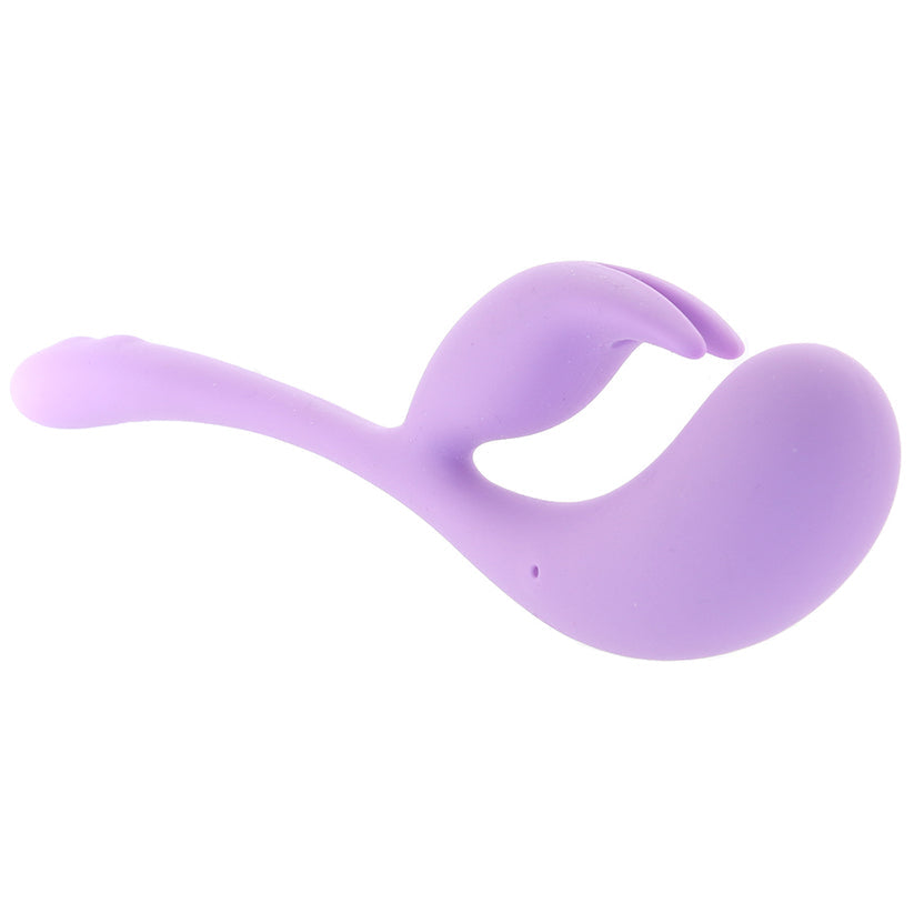 Indulge in waves of pleasure as the Elle Liquid Silicone Dual Flicker moves you in all the right ways. The intimately contoured vibe is as thrilling as it is versatile with an extremely flexible body, flicking rabbit teaser, and 10 indulgent vibration functions.