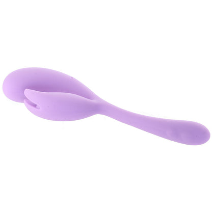 Indulge in waves of pleasure as the Elle Liquid Silicone Dual Flicker moves you in all the right ways. The intimately contoured vibe is as thrilling as it is versatile with an extremely flexible body, flicking rabbit teaser, and 10 indulgent vibration functions.