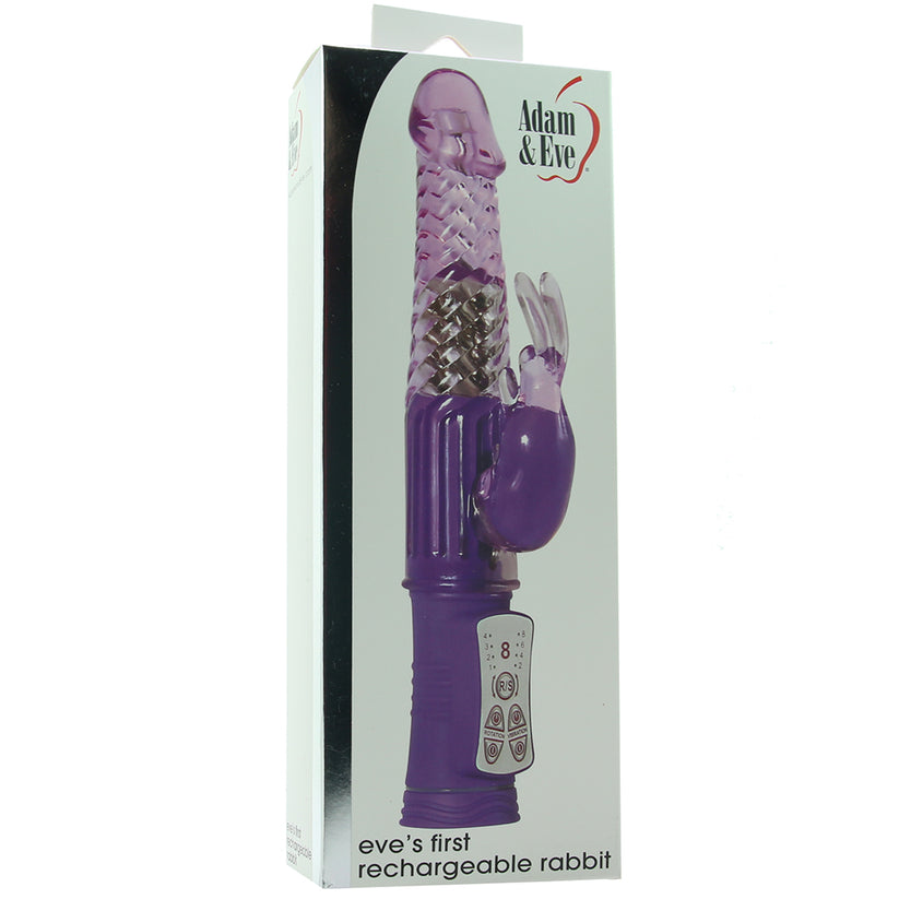 sweet spot satisfaction doesn't get much better. If you haven't, in fact,  had the pleasure, Eve's First Rechargeable Rabbit Vibrator is all the proof of this sexy truth you'll ever need!