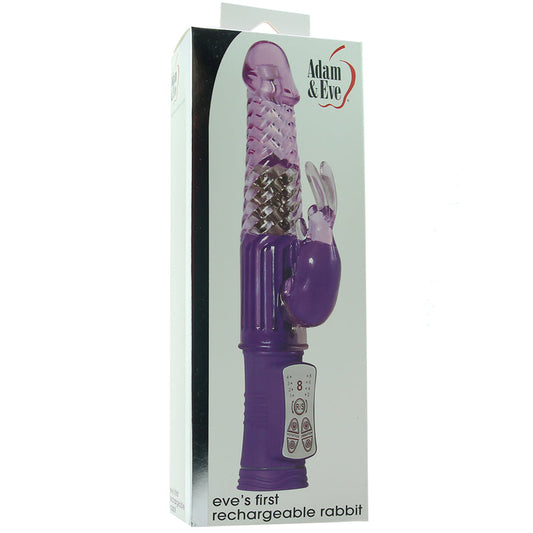 sweet spot satisfaction doesn't get much better. If you haven't, in fact,  had the pleasure, Eve's First Rechargeable Rabbit Vibrator is all the proof of this sexy truth you'll ever need!