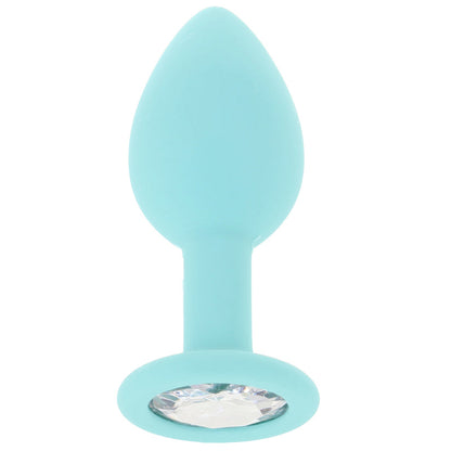 Silicone butt plug with crotchless panties