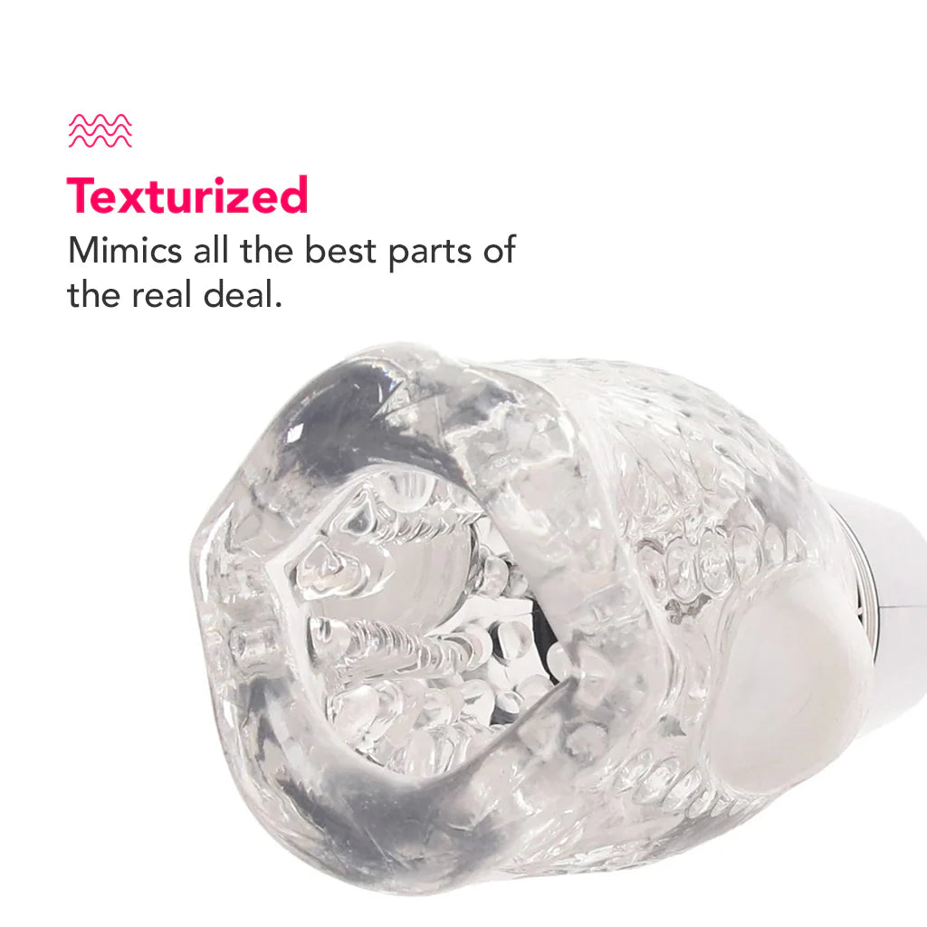 Gluck Gluck 9000 thrusting stroker with vibrating and spinning male masturbator functions