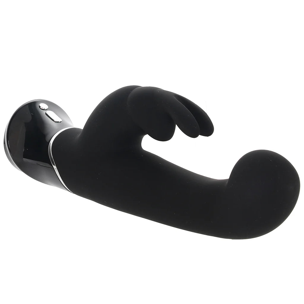 Greedy Girl rechargeable rabbit vibrator with G-spot and clitoral stimulation