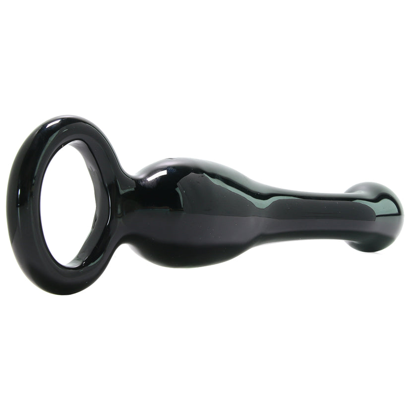 Pipedream Icicles Glass Dildo in Black