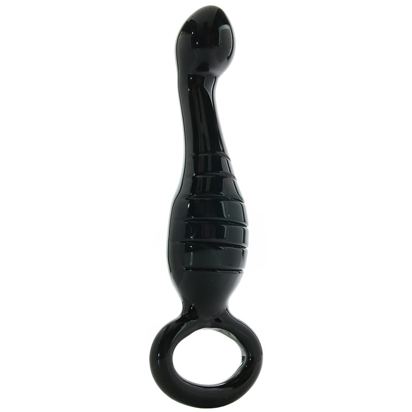 Pipedream Icicles Glass Dildo in Black