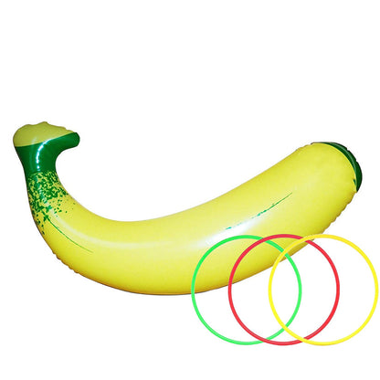 Make your bachelorette party unforgettable with the Bachelorette Bride Party Favors Inflatable Banana Ring Toss! 