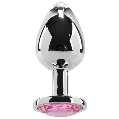 But lucky for all us butt play lovers with an eye for glitz and glam, Adam & Eve's Large Pink Gem Anal Plug is here to make the connection.