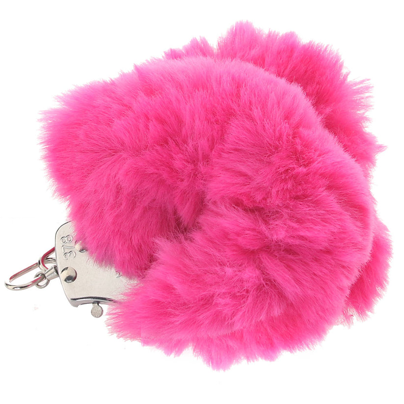 Just the thing for bondage play beginners, these ready-to-play metal restraints are surrounded by extra soft faux-fur. They'll gently cradle your or your partner's wrists as you play out your fantasies. 