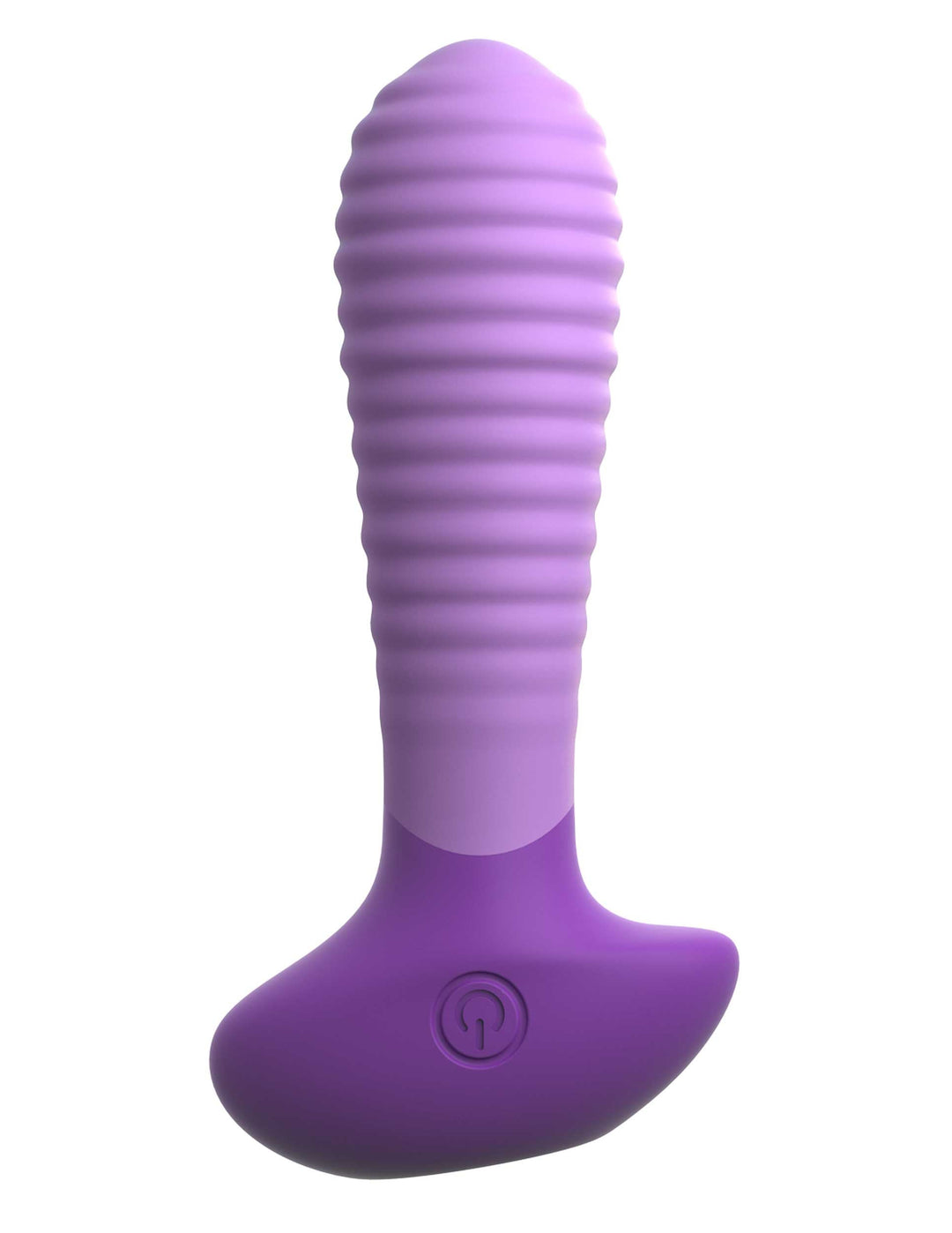 Petite anal vibrator with slim shaft and flared base