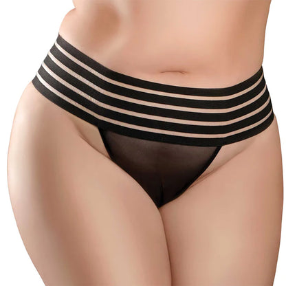 Crotchless Love Garter panties don't just look great, they feel great, too