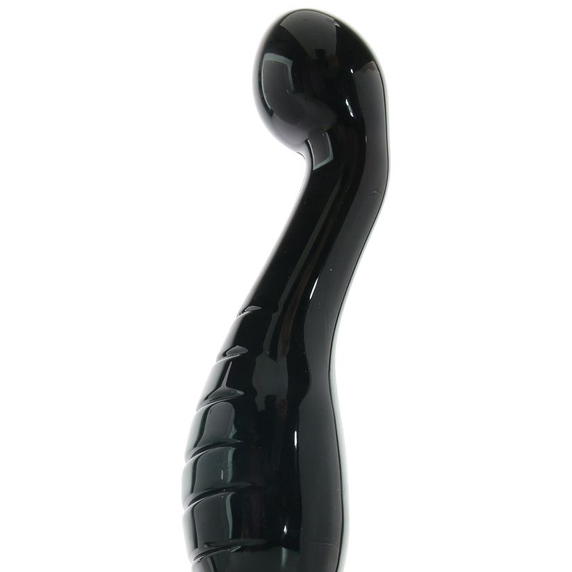 Pipedream Icicles Glass Dildo in Black