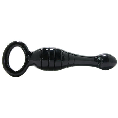 Pipedream Icicles Glass Dildo in Black