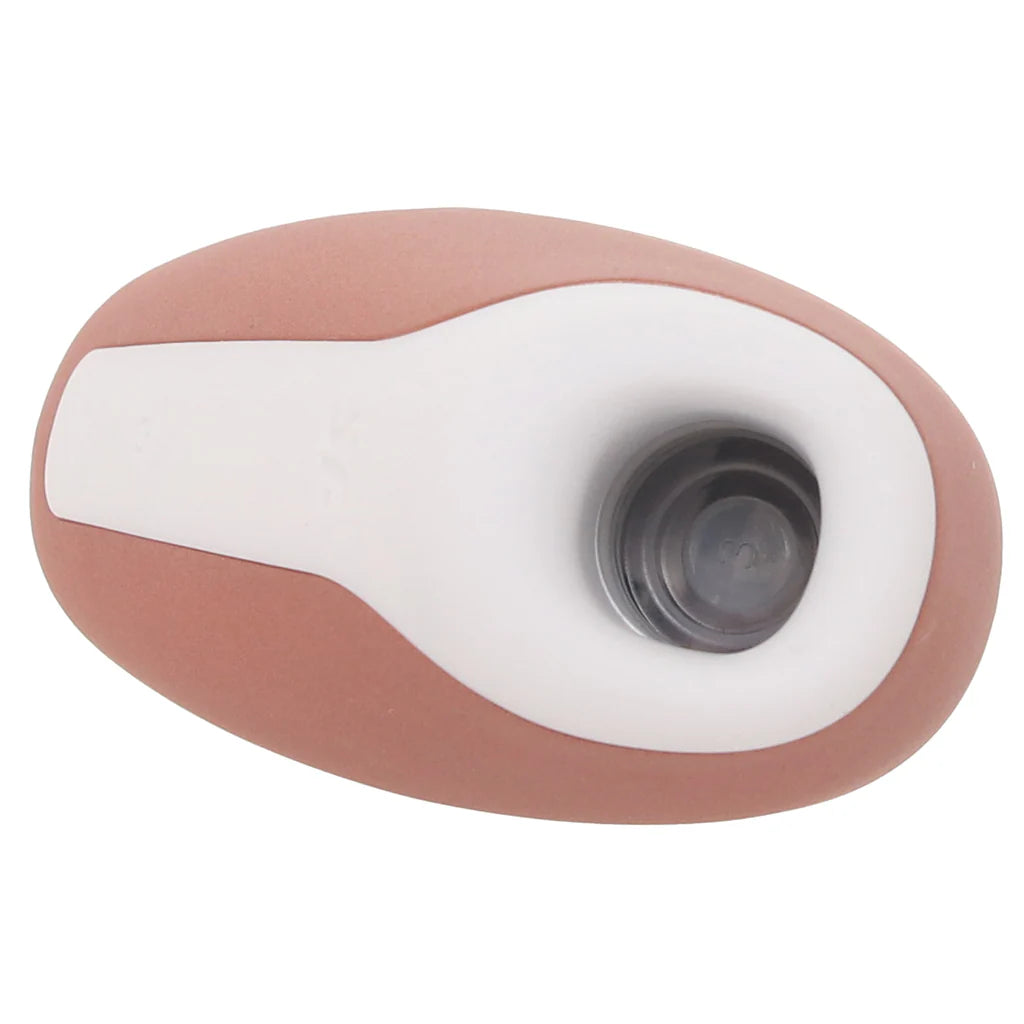 Satisfyer Love Breeze rechargeable air pulse clitoral stimulator available in yellow and copper