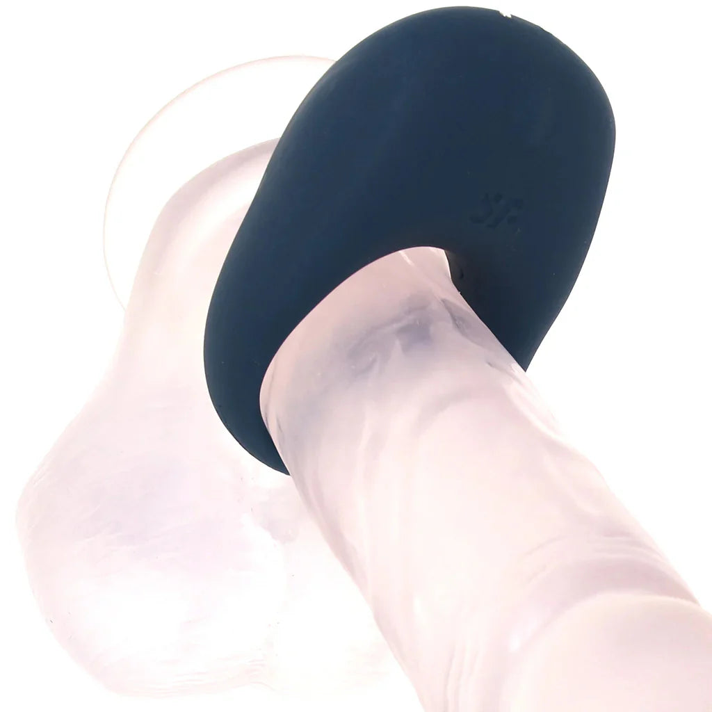 Satisfyer Strong One Ring Vibe app controlled vibrating silicone cock ring for couples