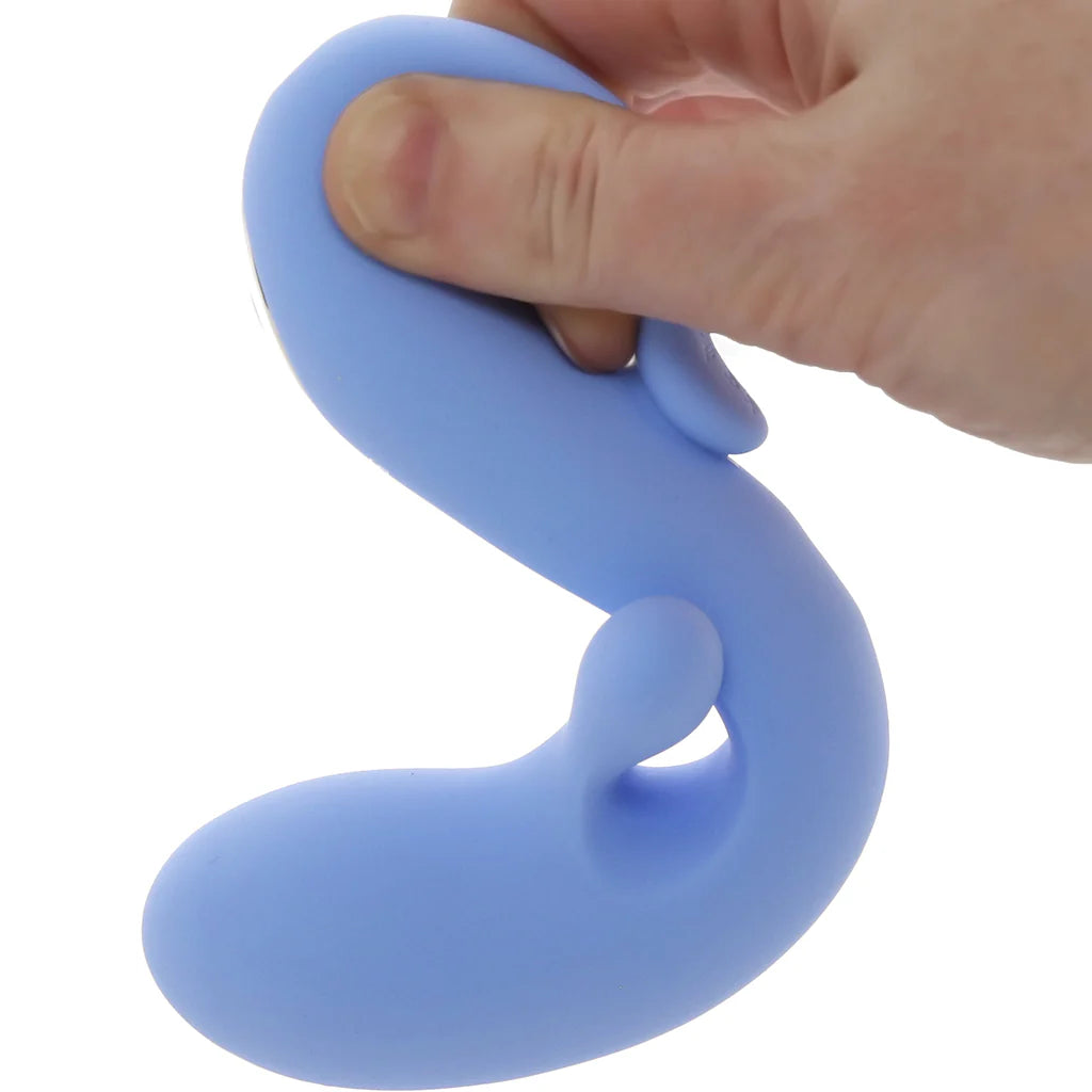 Selopa Smooth Operator silicone vibrator with curved flexible G-spot design