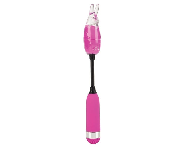 CalExotics Shane’s World Campus Buzz flexible vibrator with bunny sleeve
