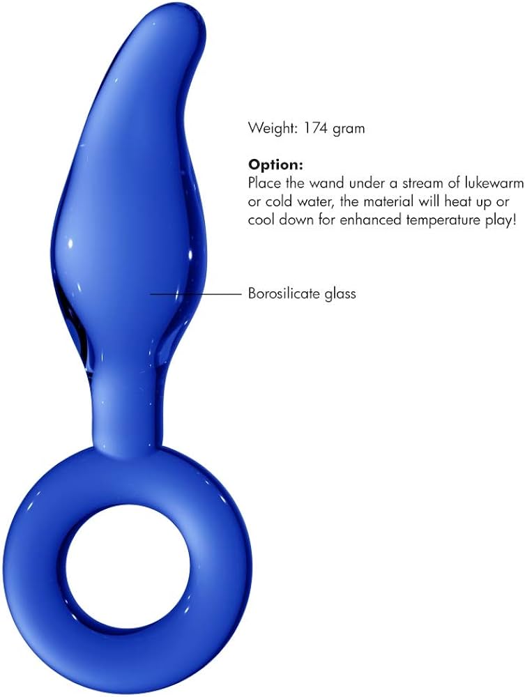 Safe for even very sensitive skin, the Gripper comes to you in pure borosilicate (pyrex) glass