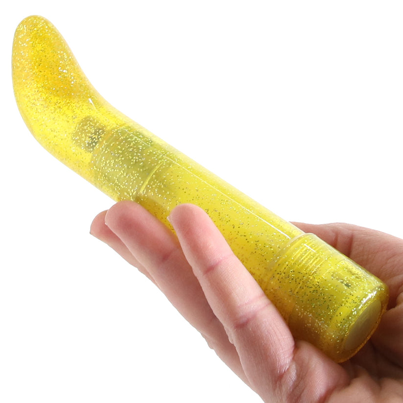 Sparkle Mini G-Vibe in Yellow CalExotics