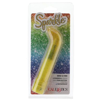 Sparkle Mini G-Vibe in Yellow CalExotics