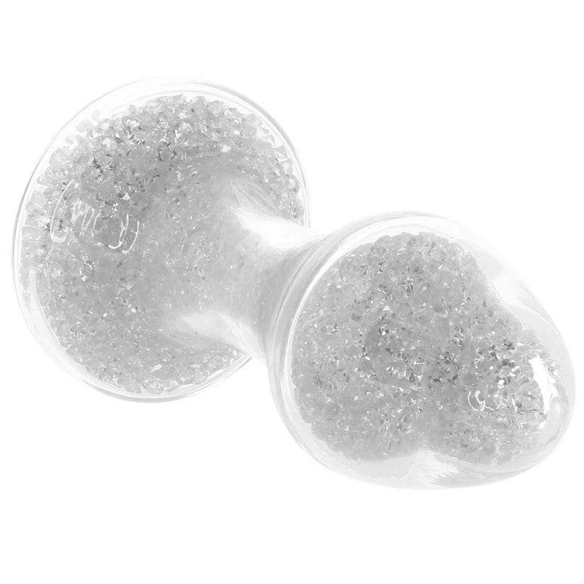 The Stardust Glam Brilliant Crystal Plug, with its super-smooth glass surface and thousands of tiny glittering beads, is about to make all your butt play wishes come true.