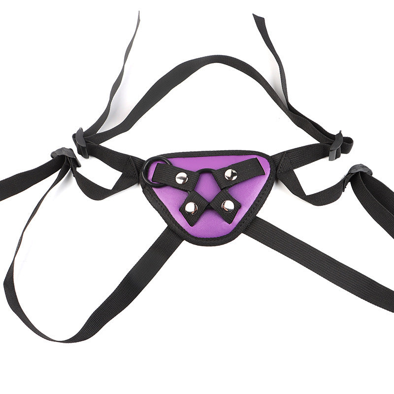 Adjustable beginner strap-on harness with O-ring