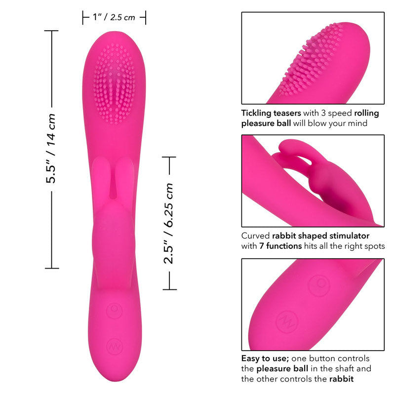 CalExotics Embrace massaging rabbit vibrator