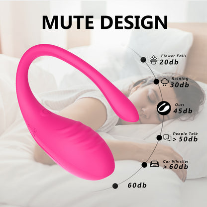 Vibromasseur longue distance avec Bluetooth