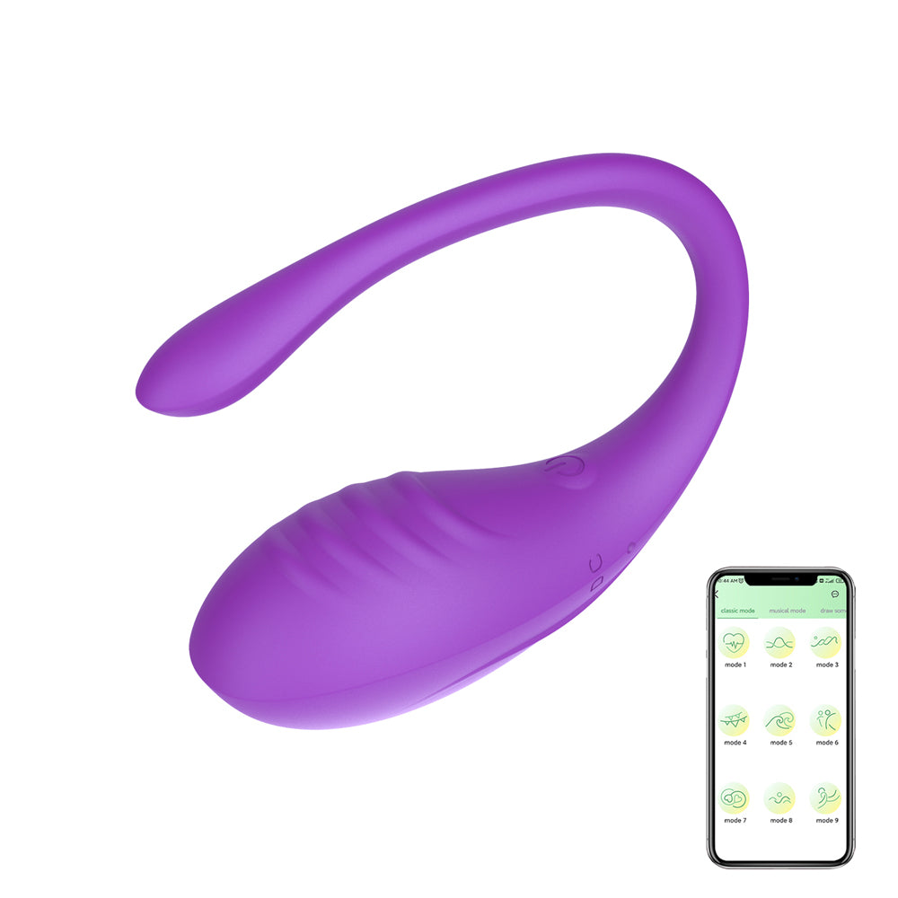 Bluetooth long distance wearable vibrator controlled by app